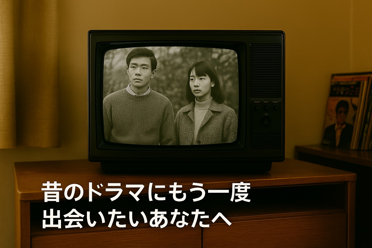 昔のドラマにもう一度出会いたいあなたへの導入シーン