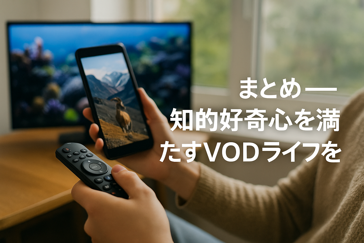 利用者に最適なVODを提案する比較・提案形式のイメージ画像