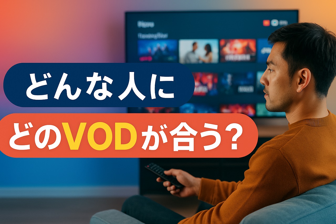 格闘技ファンのタイプ別におすすめVODサービスを紹介する比較イメージ（WOWOW・U-NEXT・ABEMA）