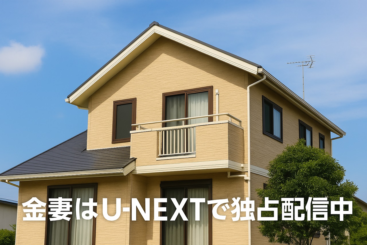 U-NEXTで『金曜日の妻たちへ』が配信中であることを示す配信イメージ