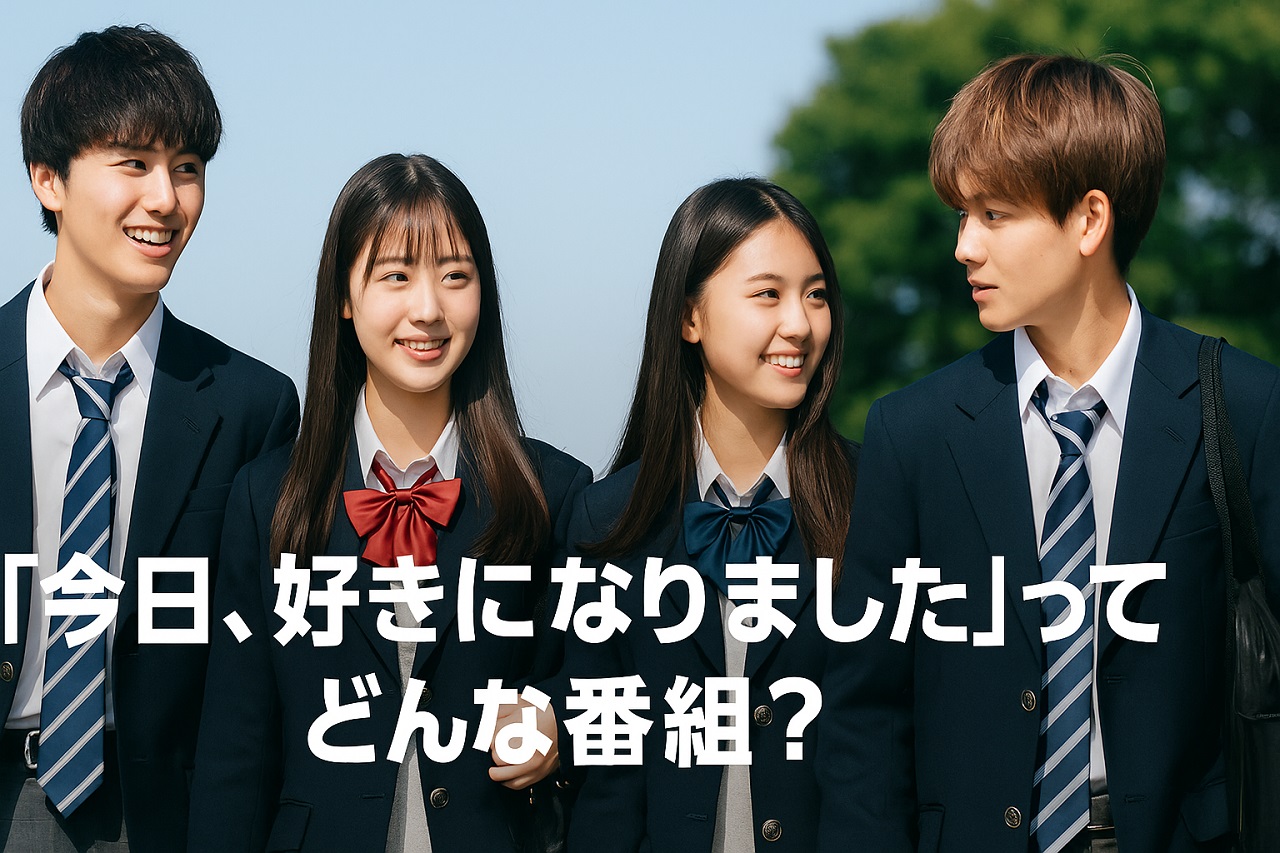 今日好きの番組内容を紹介するシーン