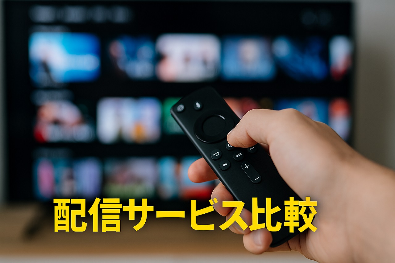 他の動画配信サービスとの比較で今日好きの配信状況を解説