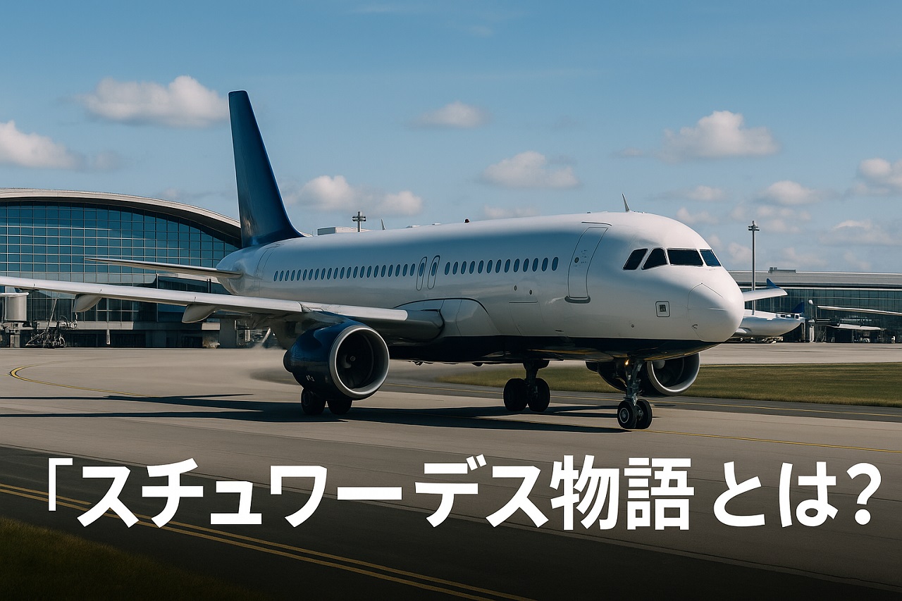 1980年代の名作ドラマ『スチュワーデス物語』を象徴する飛行機のイメージ