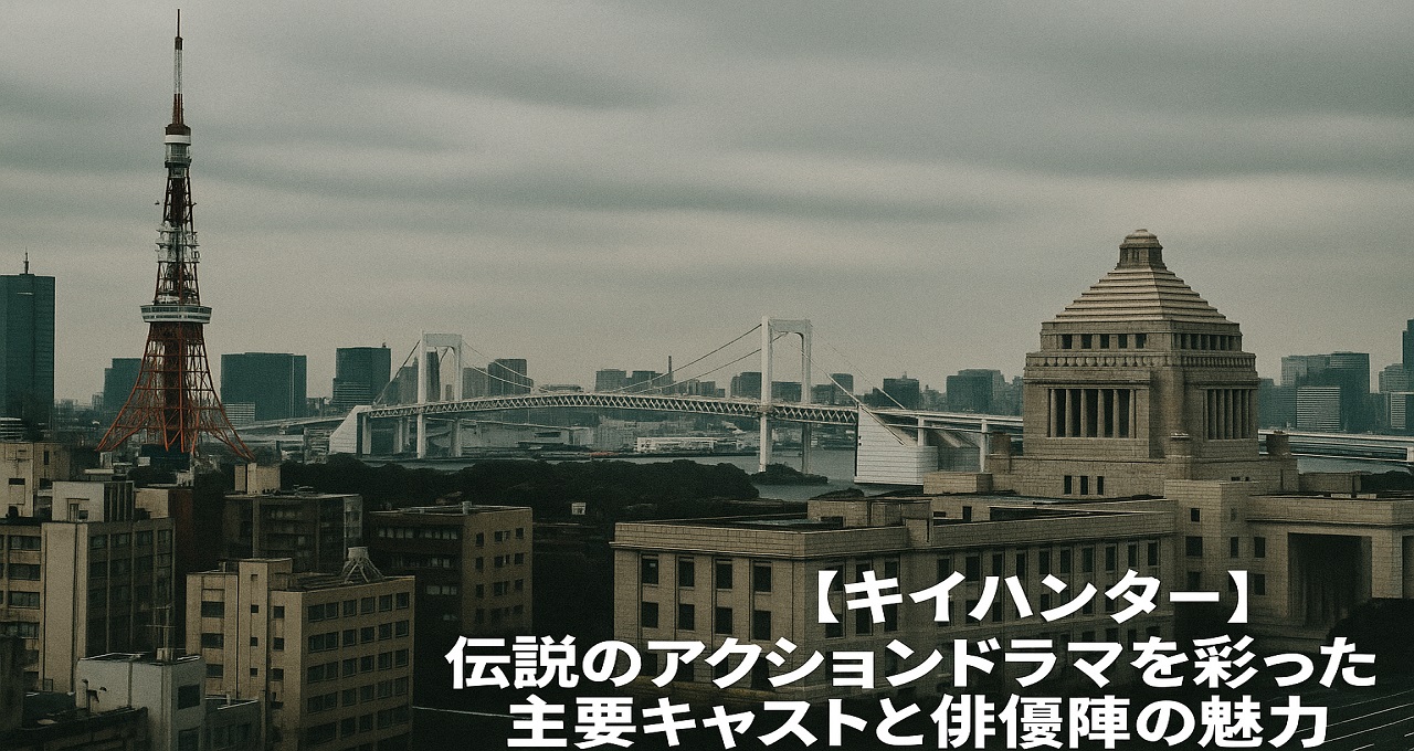 【キイハンター】伝説のアクションドラマを彩った主要キャストと俳優陣の魅力