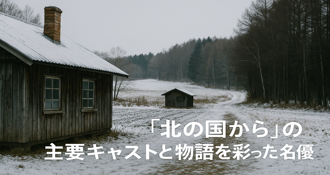 国民的ドラマ『北の国から』の主要キャストと物語を彩った名優たち