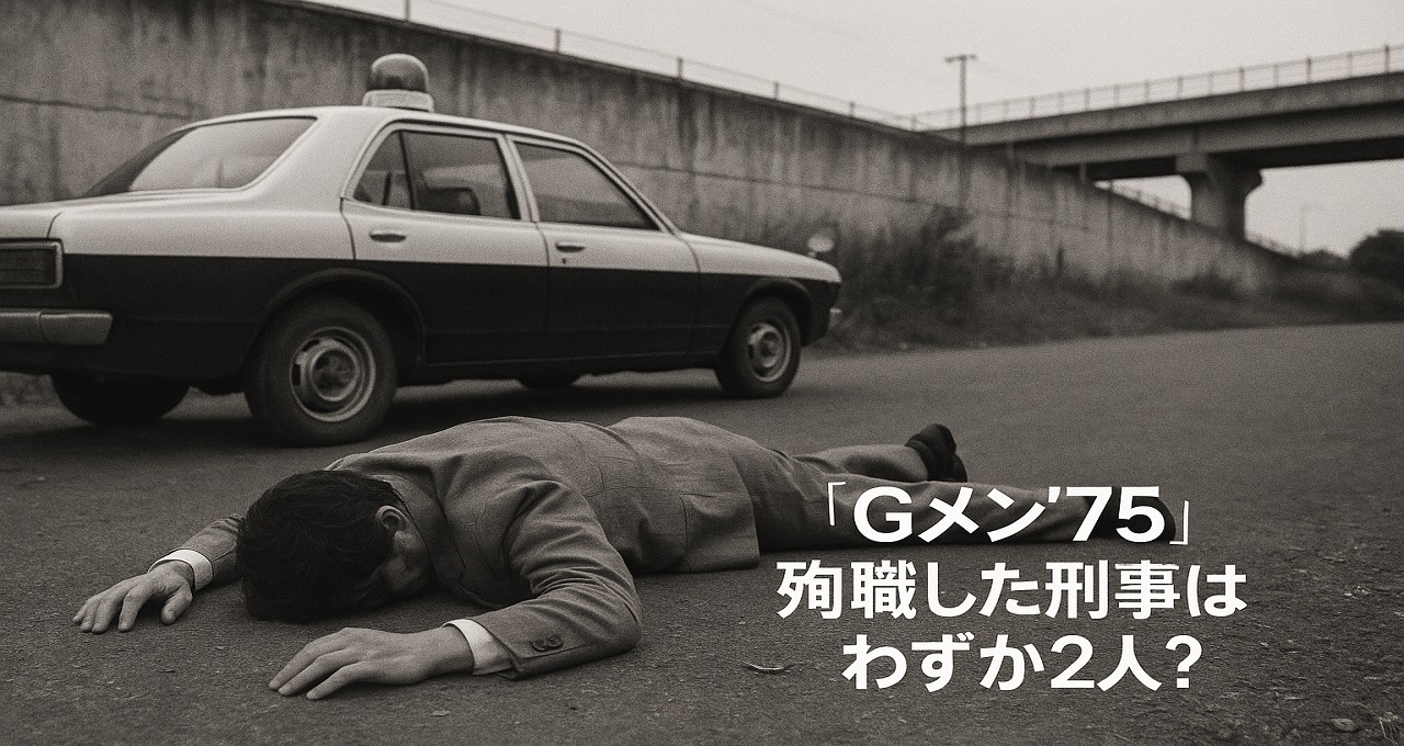 『Gメン’75』殉職した刑事はわずか2人？ 初期の壮絶な退場劇と「ハードボイルド」の流儀