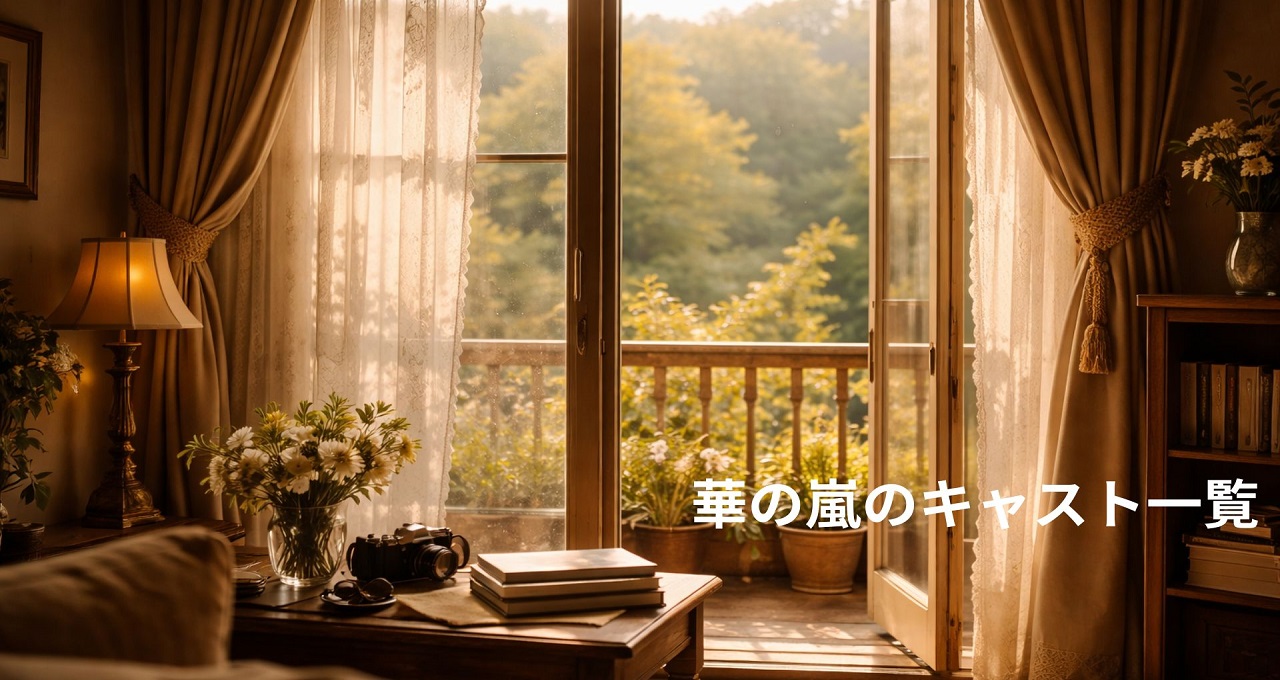 華の嵐のキャスト一覧｜伝説の昼ドラを彩った俳優陣の現在と制作の裏側