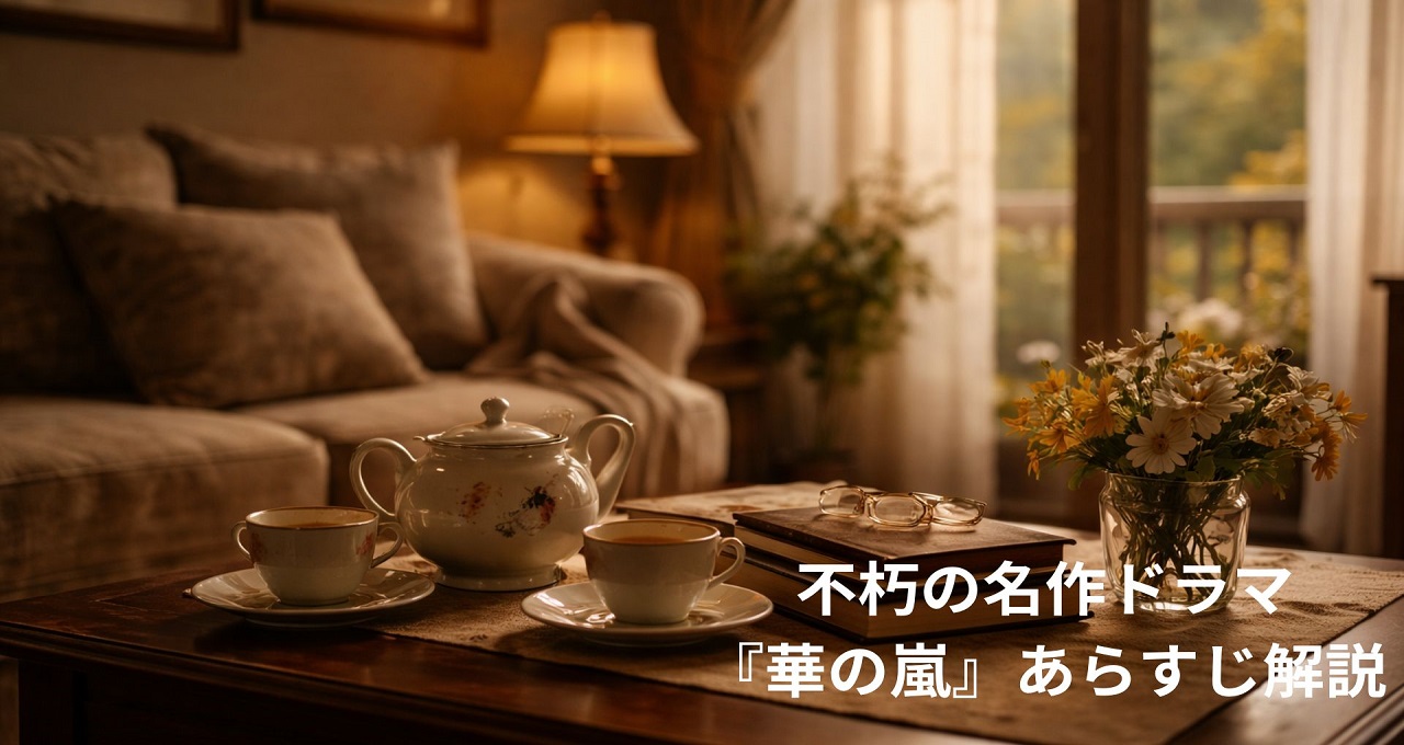 不朽の名作ドラマ『華の嵐』あらすじ解説｜愛と復讐の激動ロマン