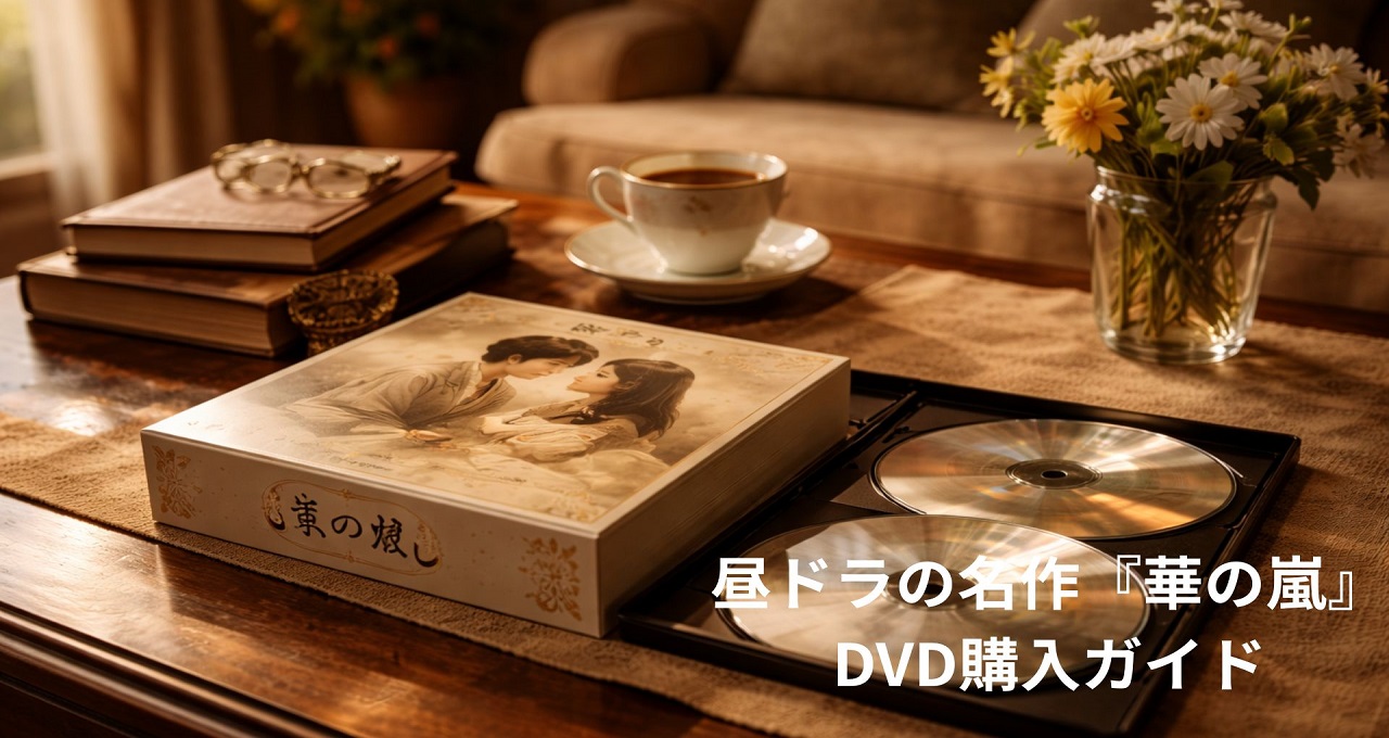 昼ドラの名作『華の嵐』DVD購入ガイド｜現在の入手方法と流通状況を詳しく解説