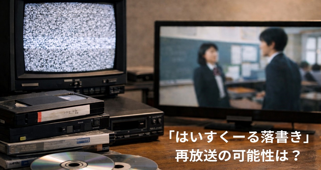 「はいすくーる落書き」再放送の可能性は？ 視聴が困難な「幻の傑作」の現状と理由