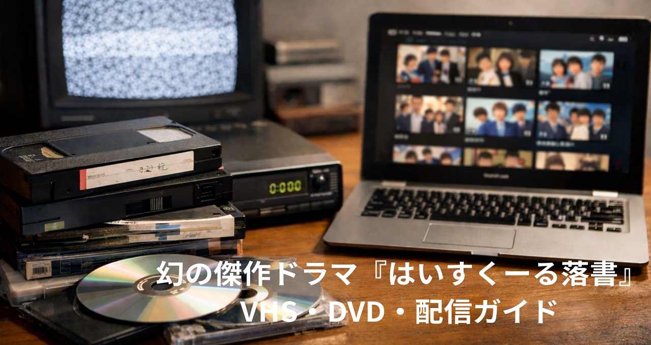 幻の傑作ドラマ『はいすくーる落書』VHS・DVD・配信の入手・視聴方法総まとめ