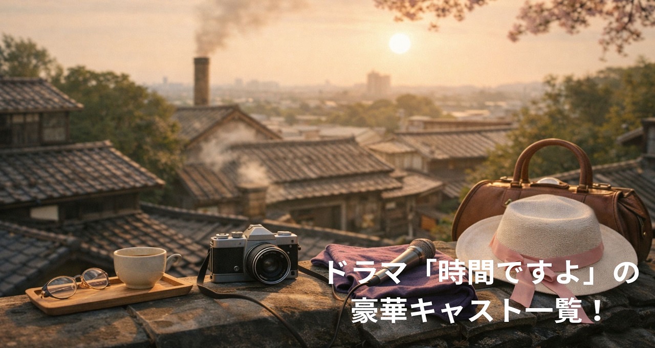 ドラマ「時間ですよ」の豪華キャスト一覧！昭和の名作を彩る俳優陣を解説