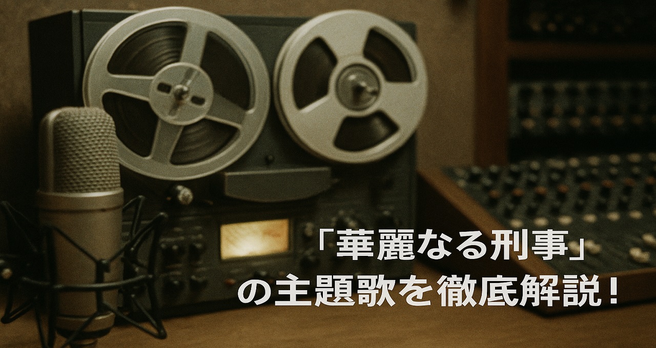 『華麗なる刑事』の主題歌を徹底解説！主演・草刈正雄が歌う名曲の魅力