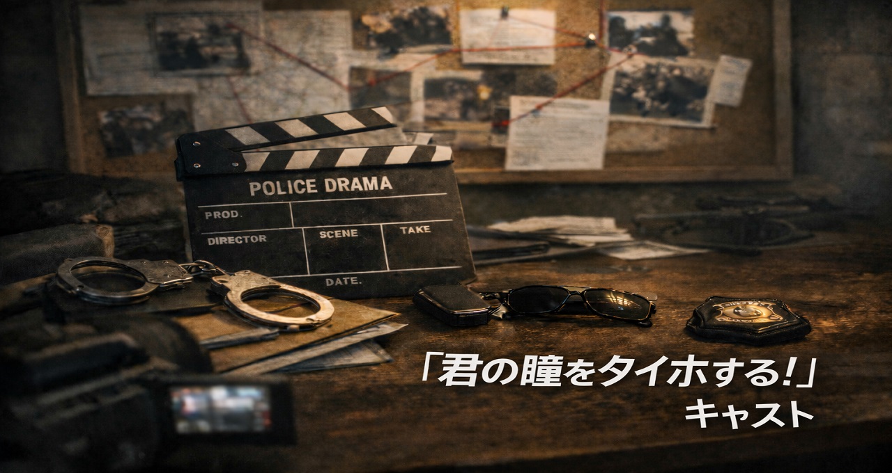 1988年の伝説的月9ドラマ『君の瞳をタイホする！』主要キャストと豪華出演陣