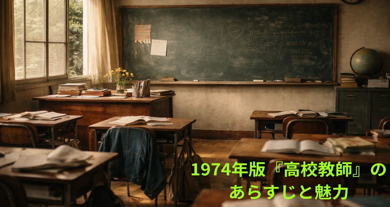 1974年版『高校教師』のあらすじと魅力｜加山雄三が演じる新任教師と女子生徒の奮闘劇