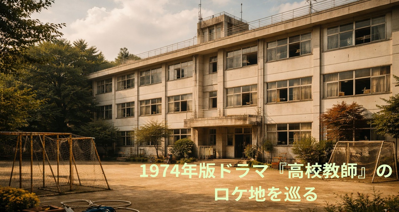 1974年版ドラマ『高校教師』のロケ地を巡る｜加山雄三主演の青春の記憶