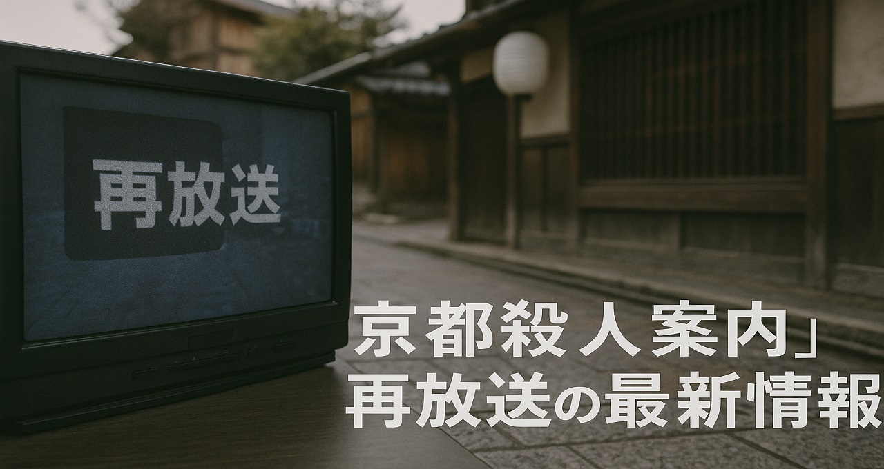 「京都殺人案内」再放送の最新情報と藤田まこと版を確実に楽しむ視聴方法