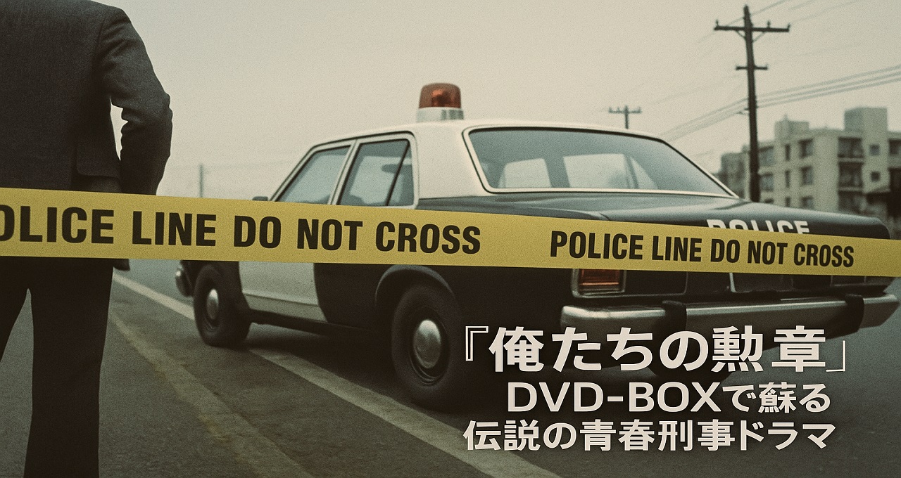 『俺たちの勲章』DVD-BOXで蘇る伝説の青春刑事ドラマ：松田優作と中村雅俊の「わかれ」