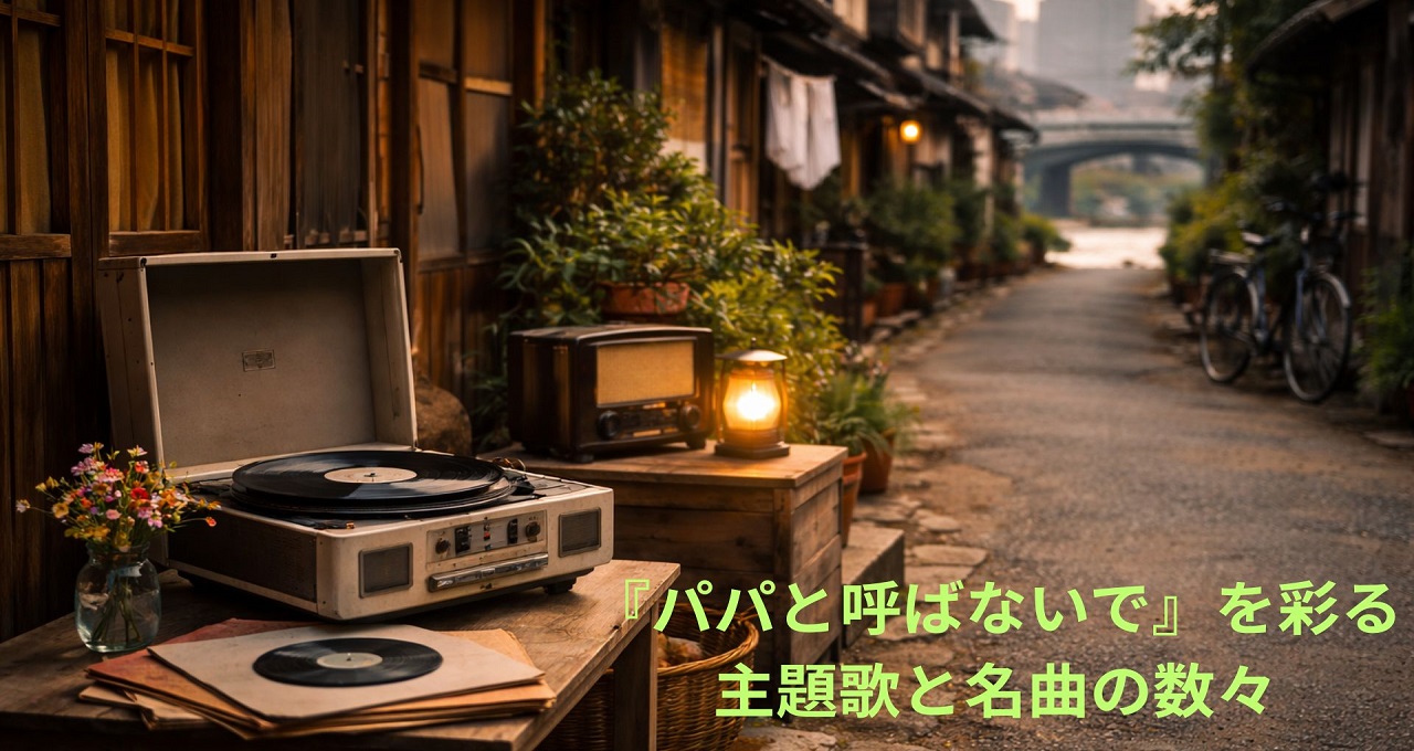 ドラマ『パパと呼ばないで』を彩る主題歌と名曲の数々