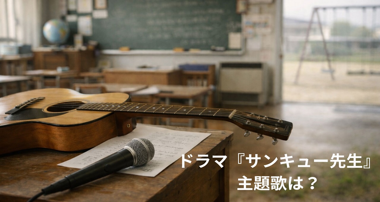 ドラマ『サンキュー先生』の主題歌は？心に残るオープニングとエンディングの楽曲を解説