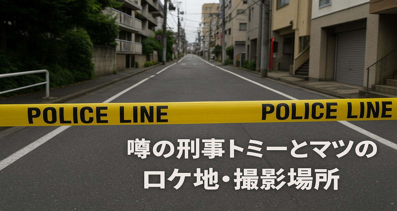 噂の刑事トミーとマツのロケ地・撮影場所を徹底解説！聖地「府中」と最終回の舞台