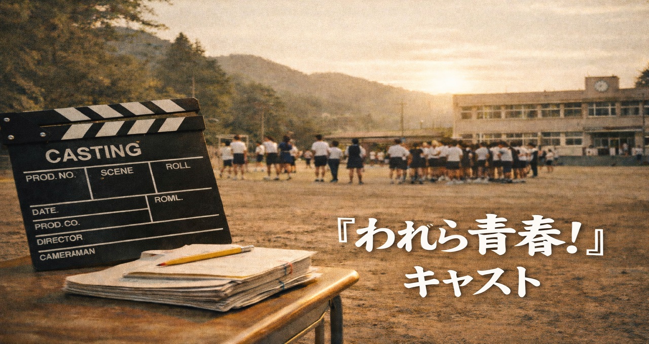 ドラマ『われら青春！』キャスト一覧を徹底紹介！熱血教師・中村雅俊と太陽学園の生徒たち